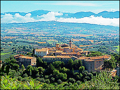 Frigolandia a Giano dell'Umbria. Soggiorni a basso costo di una settimana in Umbria con soli 100 euro. Vacanze economiche in Umbria tra arte e natura.