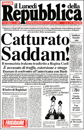 il Lunedì della Repubblica n.12 - Febbraio 1991. Ideato e prodotto da Frigidaire